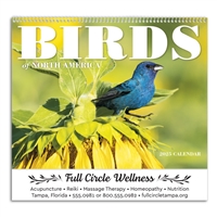 61-836 Birds of North America Wall Calendar