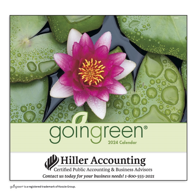 61-844 GoinGreen Wall Calendar