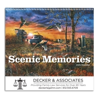 61-846 Scenic Memories Wall Calendar