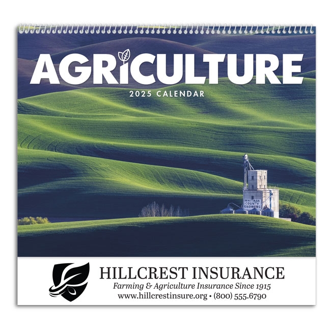 61-847 Agriculture Wall Calendar