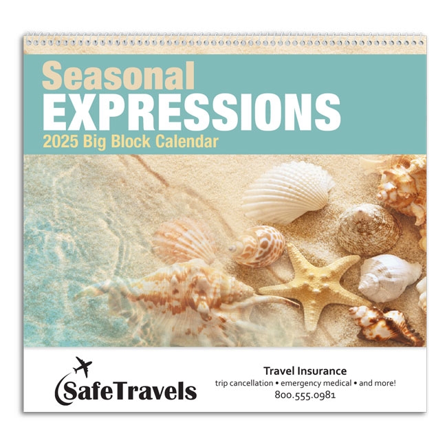 61-850 Seasonal Expressions Wall Calendar