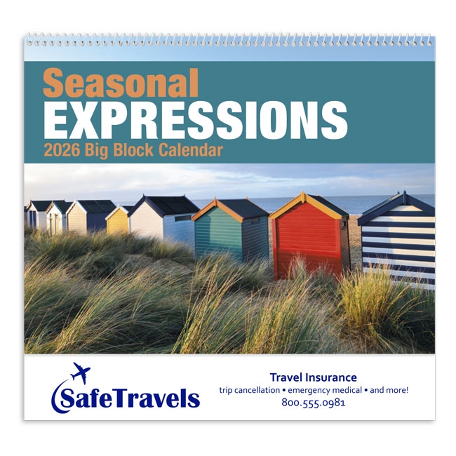 61-850 Seasonal Expressions Wall Calendar