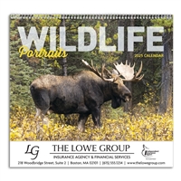 61-863 Wildlife Portraits Wall Calendar