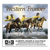 61-871 Western Frontier Wall Calendar