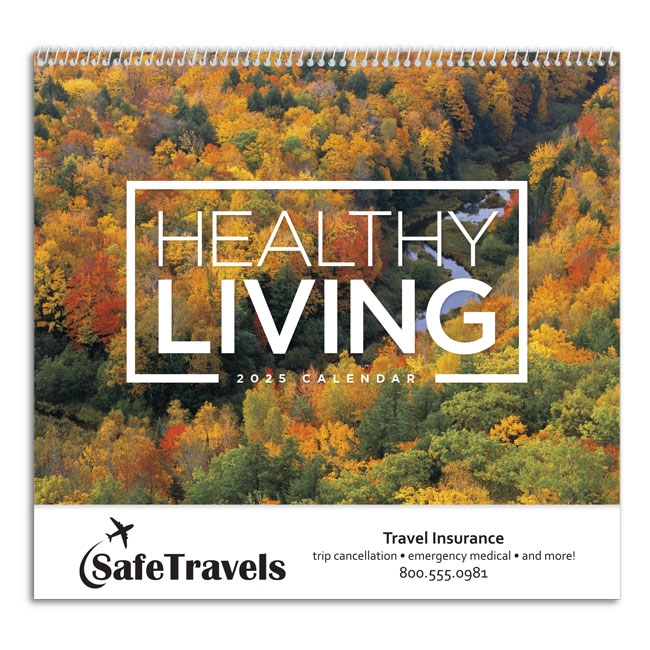 61-873 Healthy Living Wall Calendar
