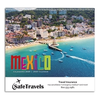 61-887 Mexico Wall Calendar