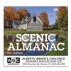 61-992 Scenic Almanac Wall Calendar