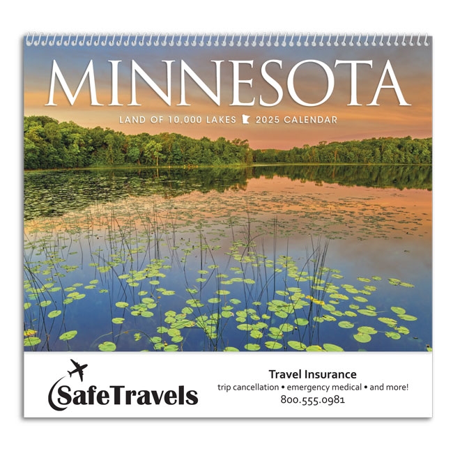 61-MN Minnesota Wall Calendar