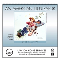 65-800 American Illustrator Wall Calendar