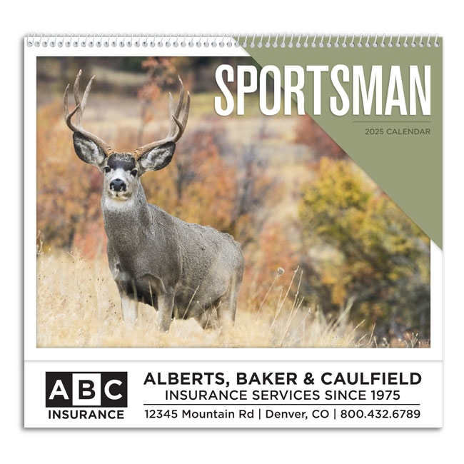 74-06 Sportsman Wall Calendar