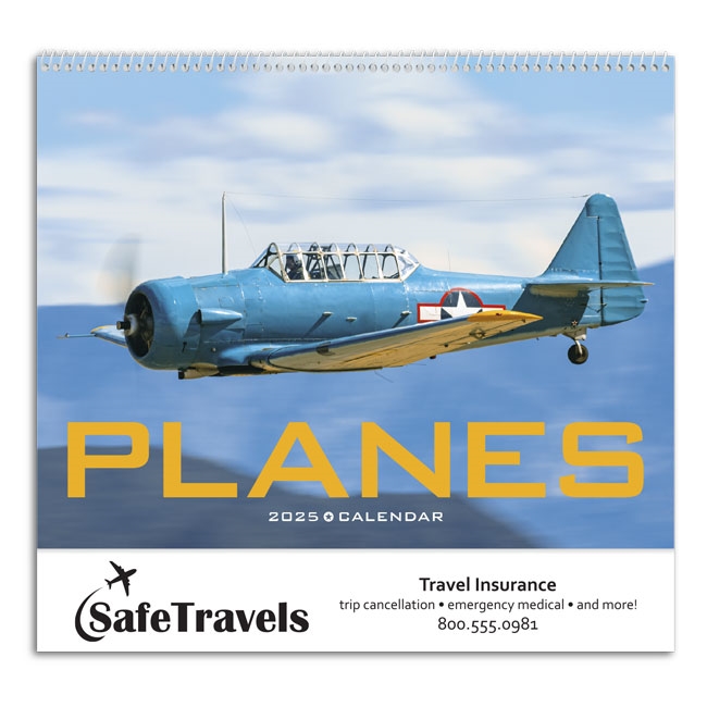 74-52 Planes Wall Calendar