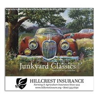 74-62 Junkyard Classics Wall Calendar