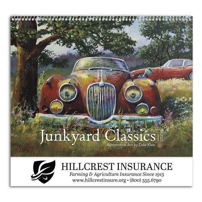 74-62 Junkyard Classics Wall Calendar