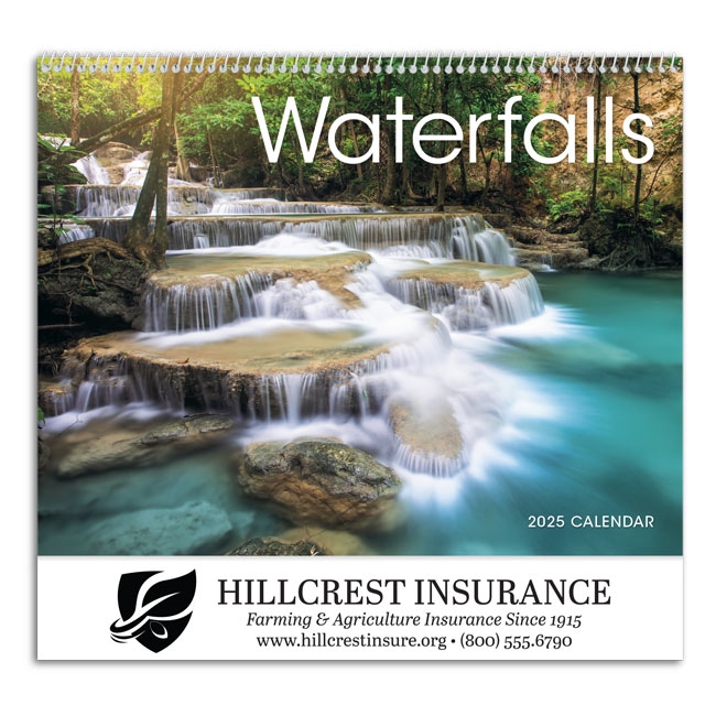 74-79 Waterfalls Wall Calendar