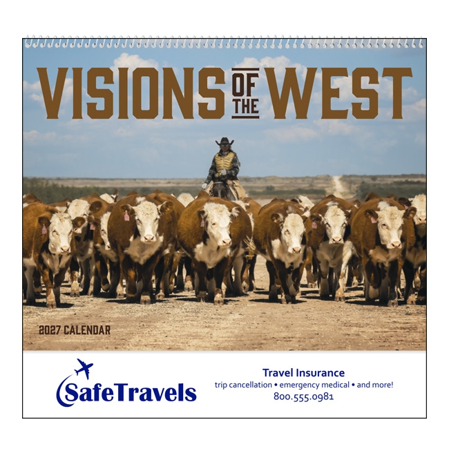 74-902 Visions of the West Wall Calendar