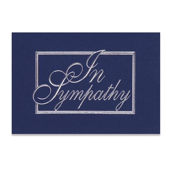 8010 Sympathy Note Card