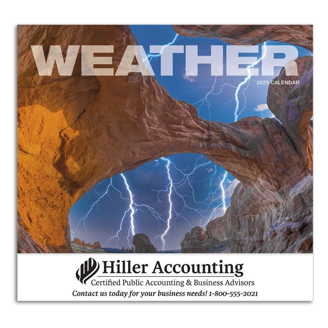 81-895 Weather Almanac Wall Calendar
