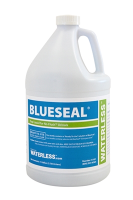 BlueSeal Waterless Urinal Trap Odor Sealant