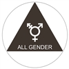 Geometric California All Gender Non-Handicap Restroom