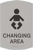 Changing Area ADA Braille Sign
