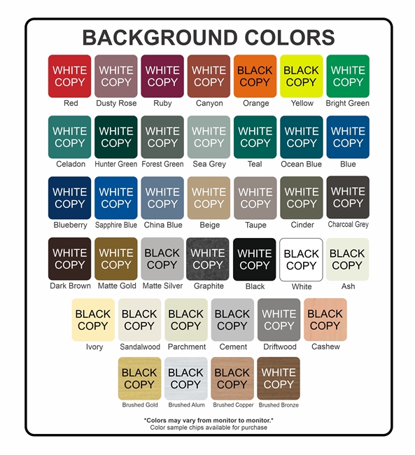 Background Colors