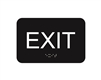 Exit<br> (4 in. x 6 in.)<br>Multiple Background Colors