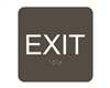Exit<br> (6 in. x 6 in.)<br>Multiple Background Colors