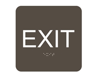 Exit<br> (6 in. x 6 in.)<br>Multiple Background Colors