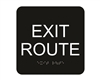 Exit Route<br> (6 in. x 6 in.)<br>Multiple Background Colors
