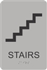 Stairs ADA Braille Sign
