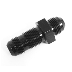 # 6 Straight Bulkhead Fitting Black