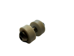 Top Wing Post Roller Wheel Pair with Hardware