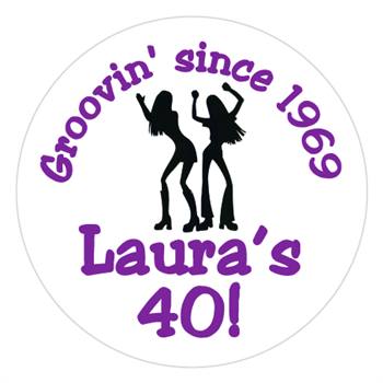 Birthday Groovy Girls Label