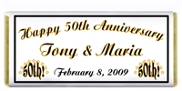 Anniversary 50th Candy Bar