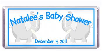 Baby Shower Elephant Candy Bar