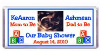 Baby Shower Photo Blocks Candy Bar