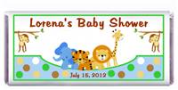 Baby Shower Zoo Aniamals Candy Bar