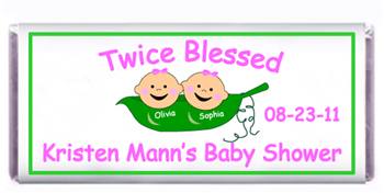 Baby Shower Peas in a Pod Candy Bar
