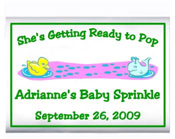 Baby Shower Ducky & Whale Popcorn