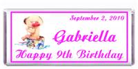 Childrens Birthday Baby Hat Box Candy Bar