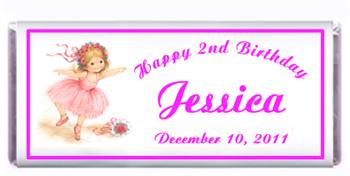 Childrens Birthday Ballerina Candy Bar