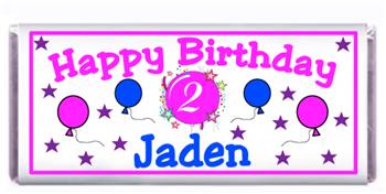 Childrens Birthday Balloons & Burst Candy Bar
