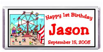 Childrens Birthday Ferris Wheel Candy Bar