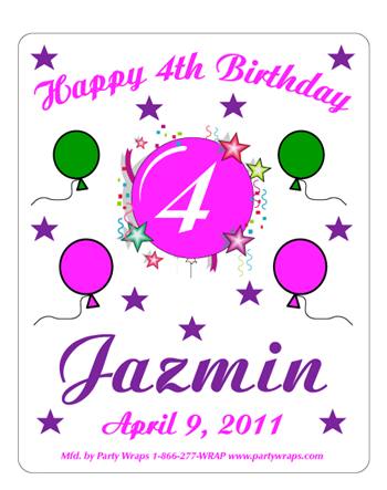Childrens Birthday Burst Balloons