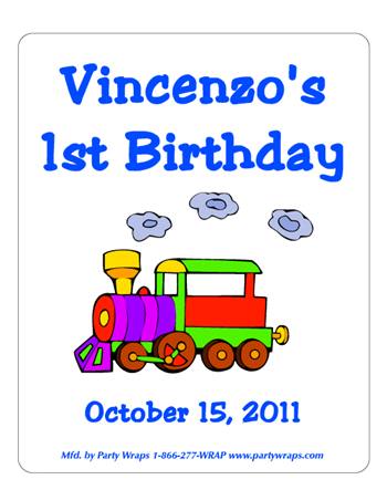 Childrens Birthday Train
