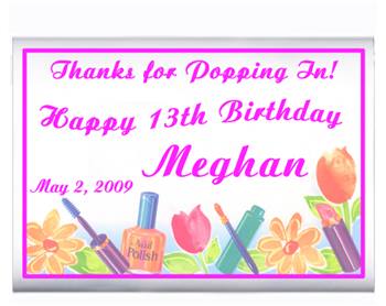 Childrens Birthday Makeup Popcorn