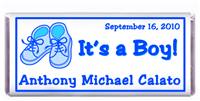 Birth Announcement Booties Candy Bar