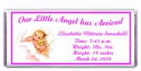 Birth Announcement Sleeping Baby Candy Bar