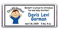 Birth Announcement Cartoon Baby Candy Bar