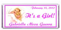 Birth Announcement Sleeping Baby Candy Bar